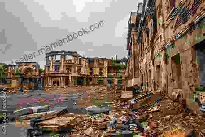 A Photograph Of A War Torn City, With Buildings In Ruins And Smoke Billowing In The Sky. The Forgotten Orphan: The Heartbreaking And Gripping World War 2 Historical Novel