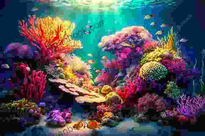 A Vibrant Coral Reef Teeming With Diverse Marine Life In Mer Two Of The Water Mer: Two Of The Water