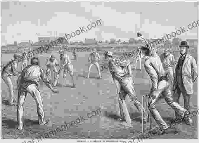 Black And White Photograph Of A Cricket Match From The Early 20th Century Stick Im Up Again: Memoirs Of A Cricketing Fixture Secretary Detailing The Rise And Fall Of Hyde Lea And Coppenhall Cricket Club