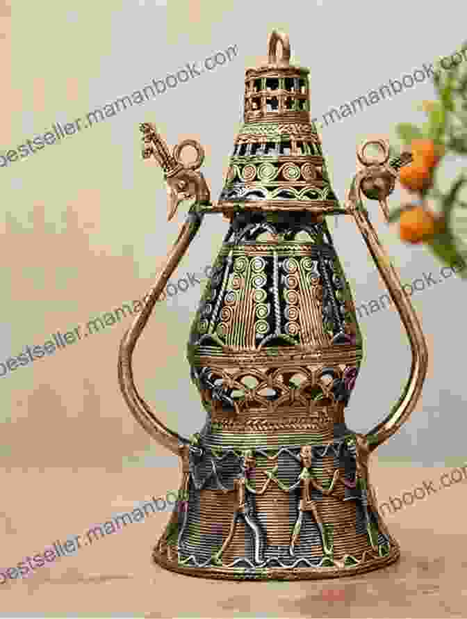 Close Up Of A Lilu Lantern, Showcasing Its Exquisite Craftsmanship And Intricate Designs Featuring Women's Faces And Symbols Of Empowerment. Lilu S Lantern Devika Joglekar